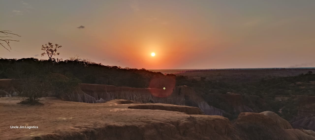 Beautiful sunset views Hells Kitchen Mombasa